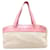 bolsa tote de algodão texturizado chanel rosa Metal  ref.752782