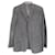 Impressionante jaqueta blazer masculina Valentino Preto Azul Cinza antracite Algodão  ref.752808