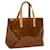 LOUIS VUITTON Monogram Vernis Reade PM Hand Bag Bronze M91146 LV Auth ar8429 Patent leather  ref.753082