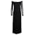 Robe longue à épaules dénudées Gianfranco Ferré Noir  ref.753166