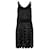 Balenciaga Perlenverziertes schwarzes Kleid  ref.753690