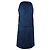 Balenciaga Metallicblaues Kleid - Ansicht 2