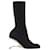 Alexander Mcqueen Knit Boots Runway in Black Canvas Cloth  ref.753794