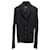 Tom Ford Steve McQueen Shawl Collar Ribbed Cardigan in Black Wool  ref.753844