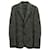 Dolce & Gabbana Gekochte einreihige Jacke aus grauer Wolle  ref.753863