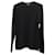 Giorgio Armani Slim-Fit Ribbed Sweater in Black Cashmere Wool  ref.753903