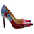 Zapatos de tacón estampados en seda multicolor de Gianvito Rossi for Mary Katrantzou  ref.753938