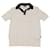 T-shirt Polo Burberry a maniche corte in maglia di cotone bianco  ref.753942
