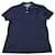 Brunello Cucinelli  Polo Shirt in Navy Blue Cotton  ref.753955