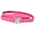 Autre Marque Gürtel mit Mikroschnalle aus rosafarbenem Leder Pink  ref.753963