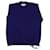 Maison Martin Margiela Crew Neck Sweater with Distressed Hem in Purple Wool  ref.753985
