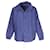 Jaqueta corta-vento com logo Balenciaga em poliéster azul  ref.754075