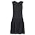 Temperley London Acacia Knit Dress in Black Viscose Cellulose fibre  ref.754144