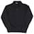 Saint Laurent Langarm-Polo-T-Shirt aus schwarzem Kaschmir Wolle  ref.754163