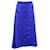 Stella Mc Cartney Stella McCartney Midi Skirt in Blue Silk   ref.754164