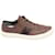 Tom Ford Burnished Cambridge Sneakers in Brown Calf Leather Pony-style calfskin  ref.754171