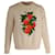 Autre Marque Casablanca Orange Motif Knitted Sweater in Beige Cotton  ref.754175