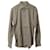 Prada Long Sleeve Button-up Shirt in Beige Cotton  ref.754206