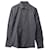 Gucci Gestreiftes Button-Down-Hemd aus schwarzer Baumwolle  ref.754211