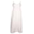 Zimmermann Rosa Bralette Sleeveless Midi Dress in White Linen   ref.754282