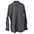 Gucci Gestreiftes Button-Down-Hemd aus marineblauer Baumwolle  ref.754323