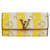 Louis Vuitton Portefeuille capucines Giallo Tela  ref.754515