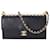 Wallet On Chain Carteira Chanel em corrente Preto Couro  ref.754654