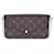 Louis Vuitton Pochette Felicie Monogram World Tour Brown Cloth  ref.754906