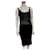 Diane Von Furstenberg DvF  Olivette silk and lace dress Black  ref.755540