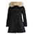 Marc Jacobs Parka Coat with Fur Trim in Black Cotton  ref.755602