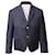Blazer de botonadura sencilla Thom Browne en lana azul marino  ref.755605
