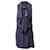 Marni Robe sans manches ornée de rubans en soie bleu marine  ref.755632