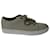 Lanvin DBB1 Tap Toe Sneakers aus grauer Baumwolle  ref.755667
