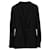 Bottega Veneta Blazer mit Schalkragen aus schwarzer Wolle  ref.755681