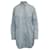 Alexander Wang Shirt Dress in Light Blue Cotton  ref.755720