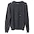 Versace Laser Cutout Sweater in Black Wool  ref.755747
