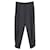 Pantalones plisados de poliéster negro de Alexander McQueen  ref.755780