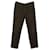 Brunello Cucinelli Pantalones rectos de algodón marrón Castaño  ref.755796