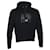 Autre Marque Sudadera con capucha de algodón negro con logo Plastisol de AMI Paris  ref.755811