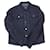Prada Buttoned Denim Jacket in Blue Cotton  ref.755850