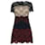 Sandro Lace Mini Dress in Multicolor Polyamide Multiple colors Nylon  ref.755874