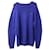 Polo Ralph Lauren Suéter de gola redonda Ralph Lauren em mistura de algodão azul royal  ref.755918