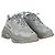 First Balenciaga Triple S Klare Sohle aus grauem Polyurethan - Ansicht 3