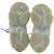 First Balenciaga Triple S Klare Sohle aus grauem Polyurethan - Ansicht 6