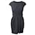 Maje Cap Sleeve Mini Dress in Black Polyester  ref.755966