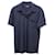 Tom Ford Kurzarm-Poloshirt aus marineblauer Baumwolle  ref.755968