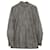 Bottega Veneta Dotted Print Button Down Shirt in Grey Cotton  ref.755998