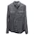 Tom Ford Flannel Button Up Hemd aus dunkelgrauer Baumwolle  ref.756047