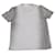 Maison Martin Margiela Camiseta gola redonda manga curta em algodão cinza  ref.756076