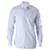 Prada Striped Shirt in Light Blue Cotton  ref.756081
